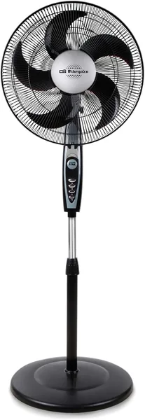 Orbegozo SF 0149 Standing Fan, 60 W, 3 Speeds, Oscillating, Quiet, Tilt Head, Height Adjustable up to 128 cm