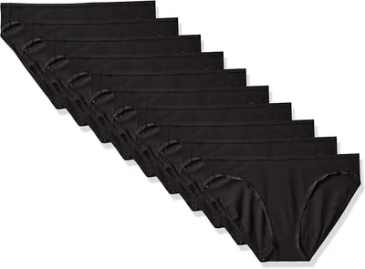 Amazon Essentials - Ropa interior de bikini elástica de algodón para mujer Best Price