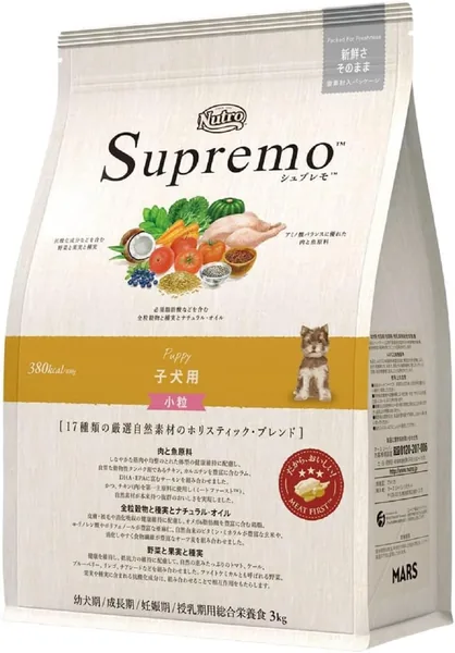 Nutro Supremo for All Breeds, Chicken, 6.6 lbs (3 kg) Dry Dog Food