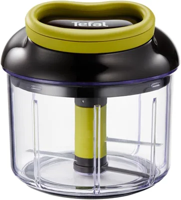 TEFAL K1320404 Ingenio 5 Second Chopper, grön-gryt, 900 ml - snabbt och effektivt skädsnäring