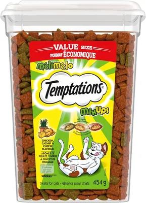 TEMPTATIONS Mix-Ups Cat Treats 454g Best Deal