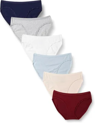 Essentials Women's Cotton Bikini Brief Underwear