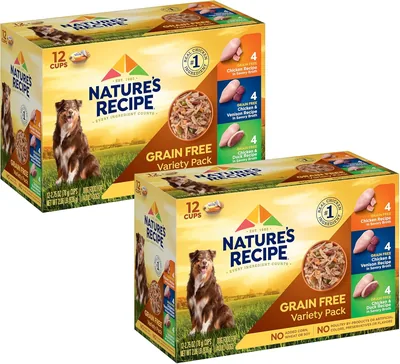 Nature’s Recipe Grain Free Variety Pack Best Deal