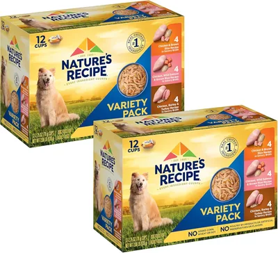 Nature’s Recipe Wet Dog Food Variety Pack - Best Deal