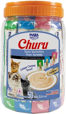 INABA Churu Tuna Cat Treats - Lickable Cream