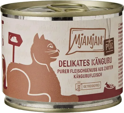 MjAMjAM Pure Meat Pleasure - Delicaat Kangaroe, Pak van 6 (10% Korting)