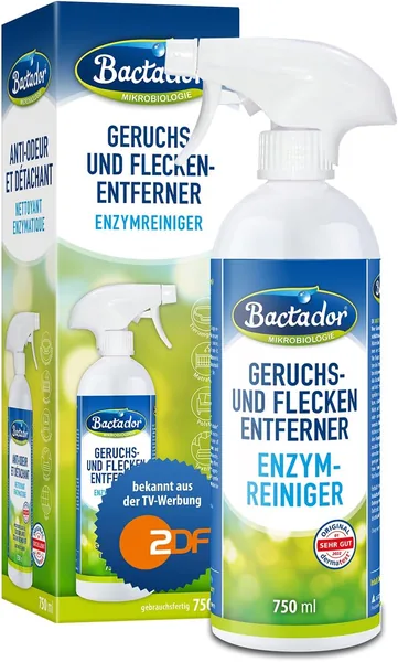 Bactador Enzyme Cleaner, Odour Remover and Stain Remover Spray