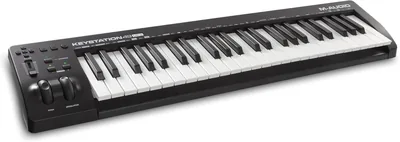 M-AUDIO Keystation 49 MK3 Controlador MIDI USB | Teclado Synth-Action de 49 Teclas con Controles Asignables y Ruedas Pitch/Mod