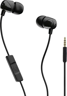 Jib In-Ear Wired Earbuds Black Noise Isolating