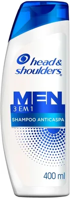 Shampoo Anticaspa Head & Shoulders Men 3 em 1, 400ml