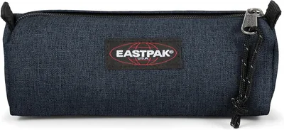 Eastpak BENCHMARK SINGLE - Étui à crayons Denim Triple Bleu - 24% de réduction