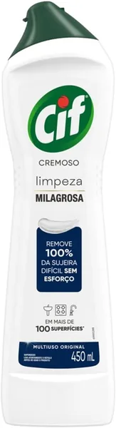Cif Cremoso Limpeza Milagrosa Remove 100% Da Sujeira - 34% de Desconto