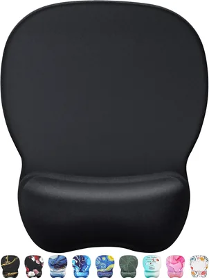 MROCO Ergonomic Mouse Pad - Gel Wrist Rest, Smooth Surface, Non-Slip Base - Best Deal