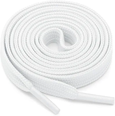 YJR Fine Flat Shoe Laces - 20 Colors, 10mm, 23"-71"