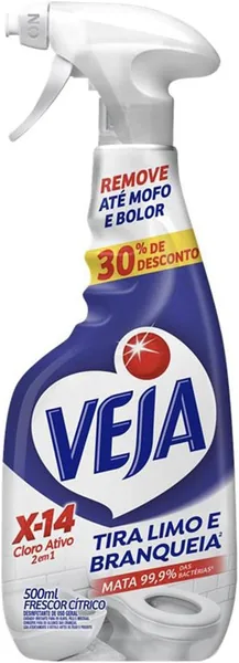 Spray Tira Limo Veja Banheiro X14 500ml Oferta - 36% de Desconto