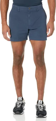 Amazon Essentials Short chino extensible confortable à l'avant plat pour homme, coupe ajustée, 12,7 cm (anciennement Goodthre) - Meilleure Offre