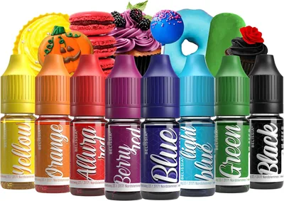 Belissia Food Colouring Set 8 x 10ml