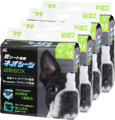 ネオ・ルライフ ネオシート カーボンDX ペットシート（ワイド） 44枚×4袋、計176枚（ケース販売)