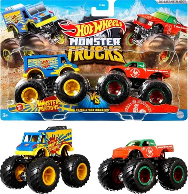 Hot Wheels Monster Trucks Demolition Doubles