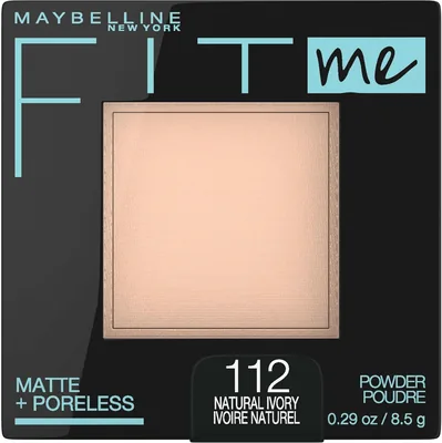 Maybelline Fit Me Matte + Poreless Face Powder, Natural Ivory