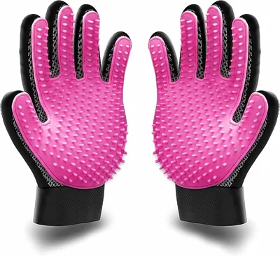 Byetoo Pet Grooming Glove - Gentle Deshedding