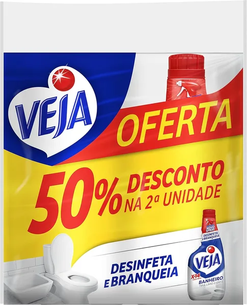 Veja X14 Limpador Tira Limo 500ml - 2 unidades | 25% Off