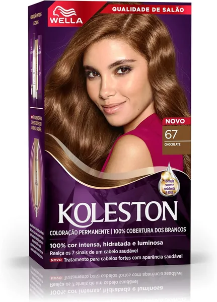 Koleston Tinta de Cabelo Chocolate 67 Coleção Noites Iluminadas por Ivete Sangalo - Melhor Preço