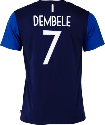 Maillot de l'Équipe de FRANCE de football FFF - Ousmane DEMBELE - Collection officielle Homme - Taille M
