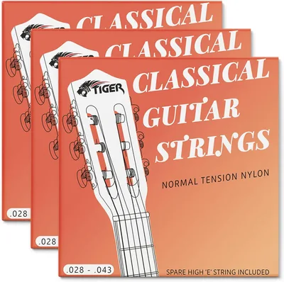 Corde de guitare classique TIGER CGS-3-NY - 3 jeux