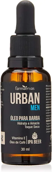 Óleo para Barba Urban Men Incolor 30ml - 28% de Desconto