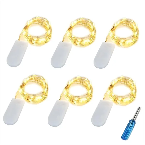 BXROIU 20 Micro LED Fairy Lights