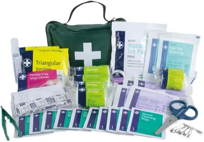 Trousse de premiers soins Lewis-plast, 90 pièces - Pour voiture, maison, bureau et vacances