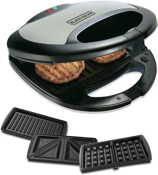 Black & Decker TS2090-B5 3in1 Sandwich Maker