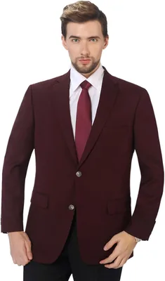 P&L Men's Blazer Premium Stretch Classic Fit Sport Coat