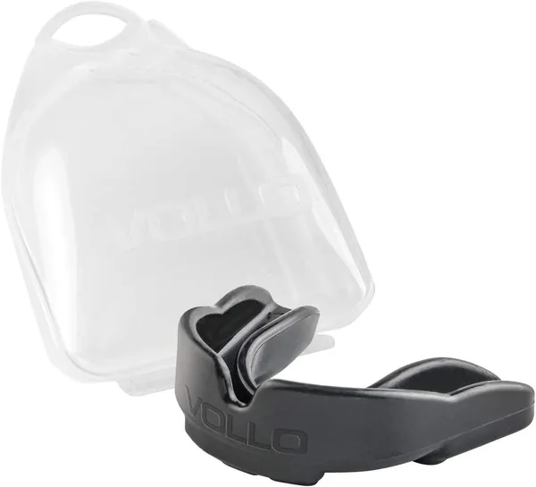 Vollo Sports Protetor Bucal com Estojo - Preto