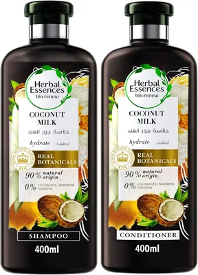 Herbal Essences Bio:Renew Coconut Milk Shampoo & Conditioner Set 400ml - 47% Off