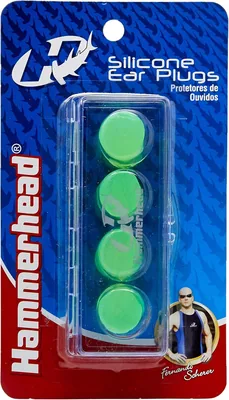 Protetor De Ouvido De Silicone Hammerhead - 4 Peças Unissex | 66% Off