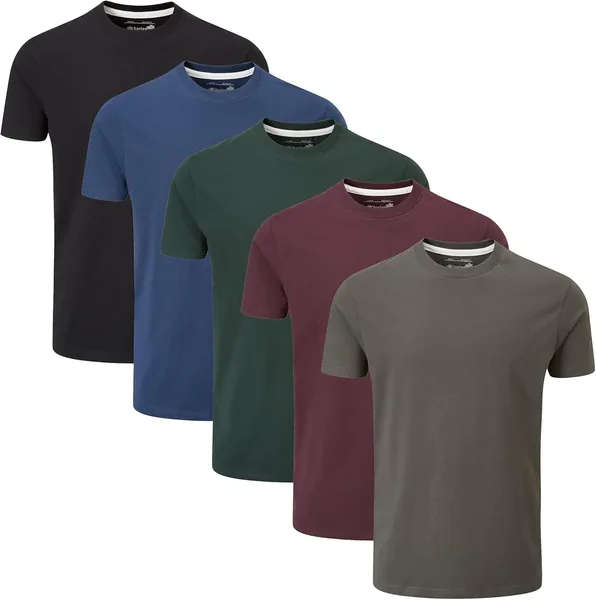 T-shirt Charles Wilson 5 Szt Okrągły Dekolt - Najlepsza cena