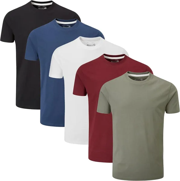 T-shirt Charles Wilson 5 Szt Okrągły Dekolt - Best Deal