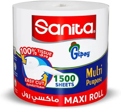 توفير 47% على ورق تواليت Sanita Gipsy 1500 مُحكم الإغلاق - أفضل سعر على أمازون، احصل عليه الآن بسعر SAR 9.51