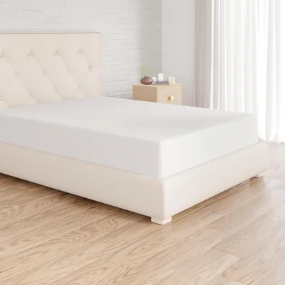 Amazon Basics, Jersey Bettlaken, Weiß, 140 x 200 cm - Best Deal