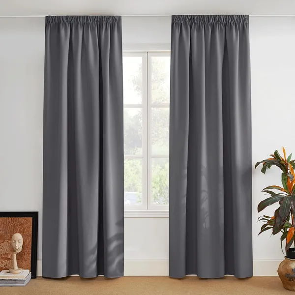 PONY DANCE Thermal Curtain, Cold Protection, Living Room Curtains