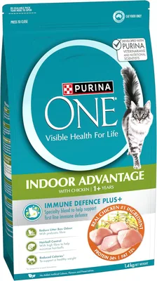 PURINA ONE Adult Cat Food Indoor Chicken 1.4kg Best Deal