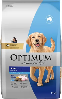 Optimum Adult Chicken Dry Dog Food 15kg Best Deal