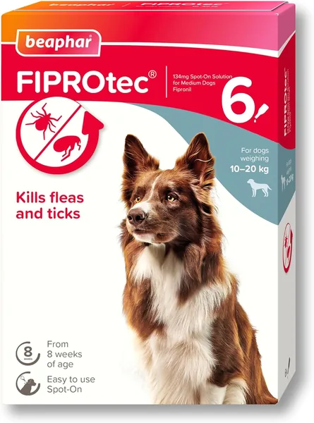 Beaphar FIPROtec Spot-On Flea & Tick Treatment