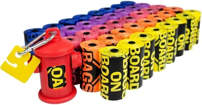 Dog Poop Bags 9x14 Inches, 600 Assorted Colors - Strong & Leak Proof - 11% Off