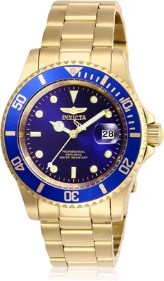 Relógio Invicta Pro Diver Quartzo para Homens com Pulseira de Aço Inoxidável