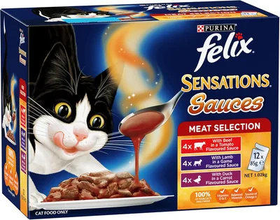 FELIX Sensations Wet Cat Food 60x85g Best Deal