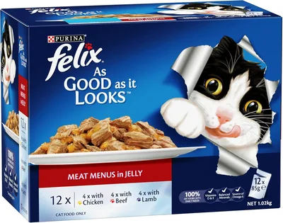 FELIX As Good As It Looks Wet Cat Food 60x85g Best Deal