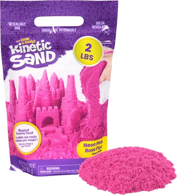 Kinetic Sand 2lb Pink Moldable Play Sand